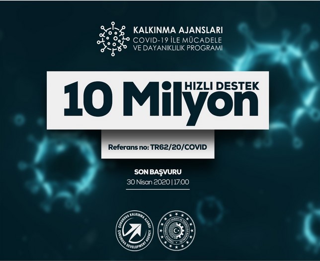 Çukurova Kalkınma Ajansı Adana - Mersin COVID-19 ile Mücadele ve Dayanıklılık Programı
