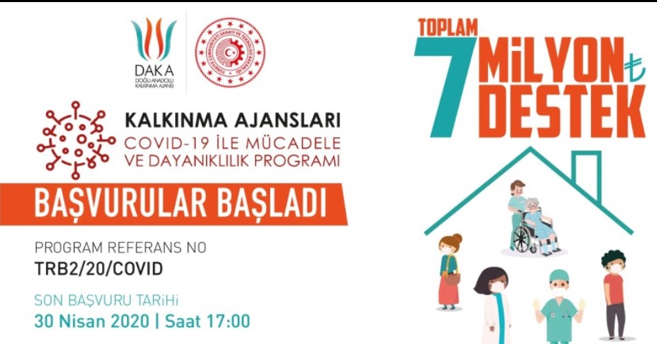 Doğu Anadolu Kalkınma Ajansı Van - Bitlis - Hakkari - Muş COVID-19 ile Mücadele ve Dayanıklılık Programı